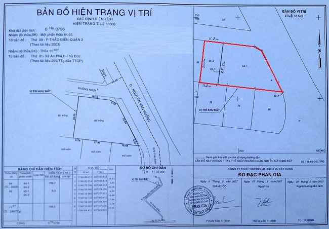 Bán Đất MT Nguyễn Văn Hưởng Quận 2